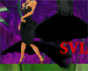 SVL*Black Dress w/Tail