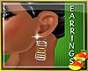 (RM)Earrings FR Tri Gold