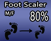 Scaler Foot -Pie 80% M/F