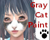 Gray Cat Paint