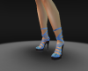 blue jean high heels
