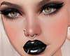 Makeup Black Glitter