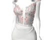 white pink dress