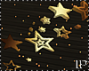 Gold Stars New Year Deco