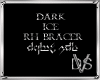 Dark Ice RH Bracer