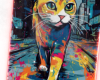 CUTOUT CAT GATO