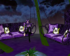 [BLC]bamboo purple sofa