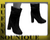 BSU Black Scrunch Boots