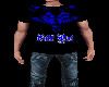 Wolf Pack Tshirt Blue