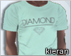 -K- Diamond Tee
