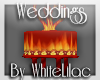 WL~ Fire Wedding Cake