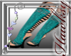 {H}Poisoned Teal Boots