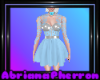 Blue Rose Dress