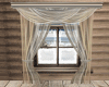 Winter Double Curtains
