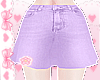 R. J. Skirt jeans lilac