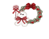 Cute Christmas Wreath/1