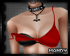 xMx:Bikini Top Red V1