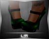 L!A party pump green