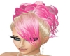 Pink Wedding Hair