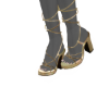 𝕴 Gold String Heels