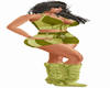 cowboy boots verdes
