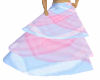Pink Blue Plaid Skirt