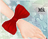 [MK] Ribbon Wrist Red