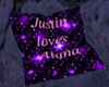 Justin loves Alana