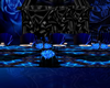 Black/Blue Wedding Table
