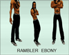 (CB) RAMBLER EBONY PANTS