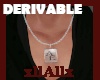 [A] M Couple Necklace V1