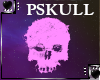Pink Skull Particles