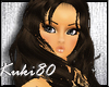 K brown hair akane