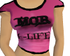 [LILA] M.O.B. PInk Tee