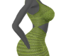 Green crochet set.