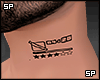 s. Neck tattoo  Game