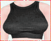 Kawaii Black Crop