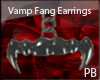 (PB)Vamp Fang Earrings