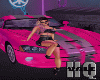 Pink Sport Car