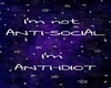 Anti-social Cutout