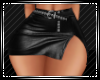Blk Leather Skirt RL