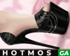 Butterfly Heels Black