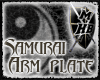 Samurai arm plate R