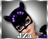 !JZa Cat Mask Purple