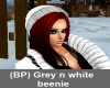 (BP) Grey N White Beenie