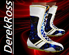 UFC MMA BL/YELL BOOTS