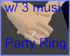 party ring w/ 3 songs