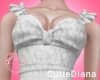 D swimsuit lace white