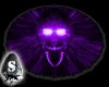 !! Purple Skull Rug