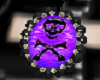 Purple Skull Necklace